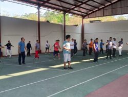 Latihan Fisik Satpam BRI Bumiayu dan PT PKSS, Dukung Pelayanan Nasabah dengan Tubuh Bugar