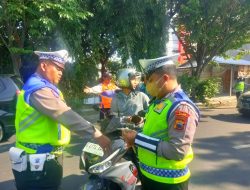 Polres Brebes Tindak 2.127 Pelanggar Lalu Lintas Selama Operasi Patuh Candi