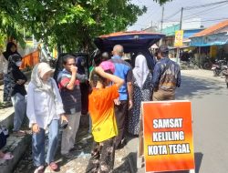 Samsat Keliling Masih Diminati Wajib Pajak