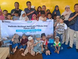 Pelindo Day 2025 Berbagi Sembako untuk Anak Yatim di Tegal