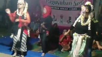 Sanggar Kaloka Gelar Kesenian Sintren Keliling dan Cukur Gratis
