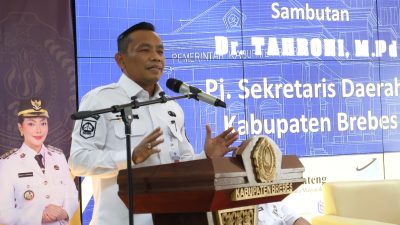 Pj Sekda Mendorong Kontraktor Lokal Membangun Brebes