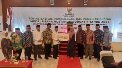 Baznas Jateng Serahkan Bantuan Modal Usaha Produktif Bagi 125 Mustahik