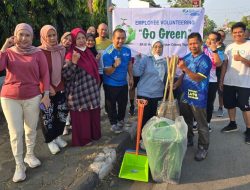 BPJS Ketenagakerjaan Cabang Tegal Kampanyekan Go Green Bersama DLH