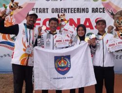 Luar Biasa, Atlet Orienteering Kabupaten Tegal Raih Lima Medali di Ajang Fornas VIII 2025 di NTB
