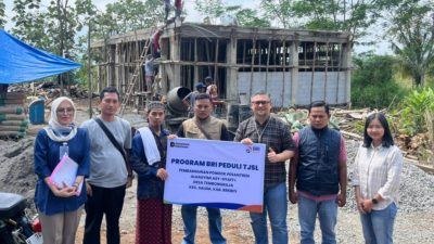 Dukung Pendidikan Keagamaan, BRI Bumiayu Bantu Pembangunan Ponpes Hasyimi Asy Syafii di Salem Brebes