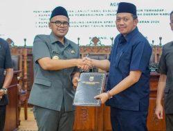 Bupati Sampaikan Tindaklanjut Evaluasi Gubernur Terhadap Tiga Raperda  