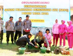 Polres Tegal Kota Mulai Bangun Dapur Gizi