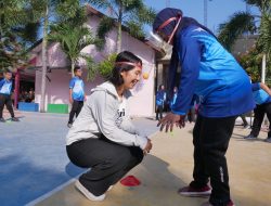 Mahasiswa Jepang Ikut Lomba HUT ke-80 Kemerdekaan RI di SMK Bhakti Praja Adiwerna