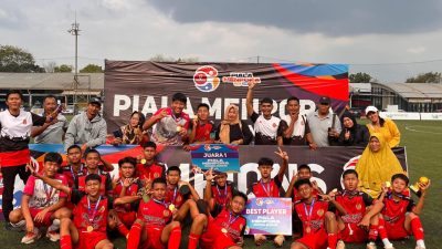 Diklat Bina Bangsa Brebes Juara Piala Menpora U-15 Regional Bandung
