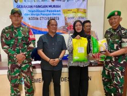 Gerakan Pangan Murah di Desa Laren Diserbu Warga, 100 Kantung Beras Ludes dalam Sejam