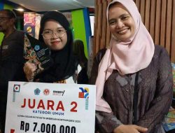 Mahasiswi Ubisa Sabet Juara Desain Batik Brebesan