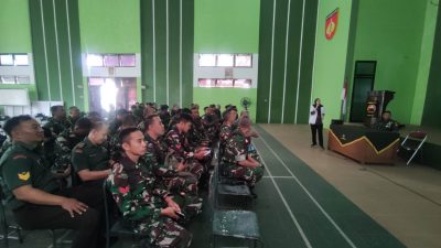 Prajurit Kodim Pemalang Terima Penyuluhan Bahaya HIV