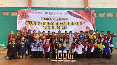 Luar Biasa, di Open Gedongsongo Championship 2025, Tim Pencak Silat Kabupaten Tegal Sabet 2 Juara Umum Pelajar dan Dewasa