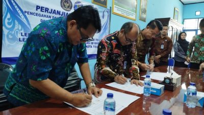 BNN Kota Tegal Teken Kerja Sama Perangi Narkoba di Dua Lapas