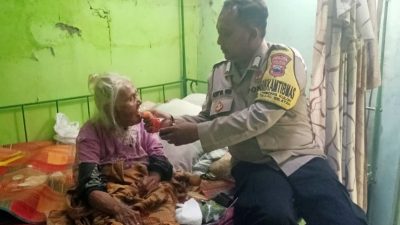 Kisah Dua Lansia yang Hidup Sebatang Kara, Bripka Aditya Ajak Warga Bergerak