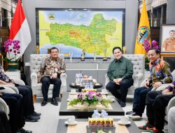 Erick Thohir Sambangi Gubernur Ahmad Luthfi, Pemprov Siap Fasilitasi Liga 3 dan 4 PSSI di Jawa Tengah