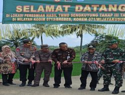 TMMD di Karangjongkeng Brebes Ditutup, Warga Senang Jalan Baru dan Rumah Layak Huni Terbangun