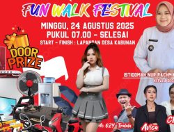 Fun Walk Festival Kabunan, Kupon Rp 3 Ribu Berhadiah Sepeda Motor