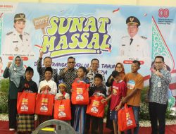 Tangis dan Senyum Warnai Sunatan Massal HUT ke-80 RI di Brebes