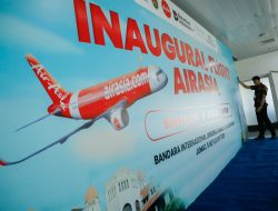 Janji Politik Ahmad Luthfi Terwujud, Penerbangan Perdana Internasional Malaysia–Semarang Penuh Penumpang