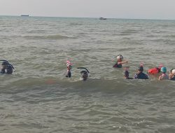 Atlet Possi Kota Tegal Latihan Finswimming di PAI Jelang Kualifikasi Porprov Jateng 2025