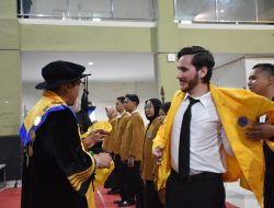 Gian Mario Capriori Asal Italia, Dikukuhkan Jadi Mahasiswa UPS Tegal