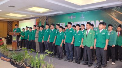 Sukses Gelar Pelantikan Bersama, GP Ansor Blado Wujudkan Sinergitas Hingga Ranting