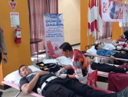 Ratusan Warga Antusias Ikuti Donor Darah HUT ke- 80 PMI