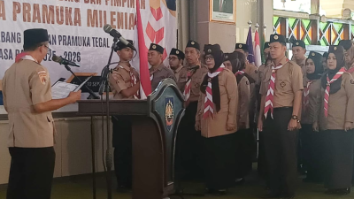 Pramuka Saka Milenial Kwarcab Tegal Fokus Kembangkan Talenta Digital