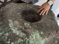 Situs Watu Lumpang Banyak Ditemukan di Tegal, Kondisinya Seperti Ini 