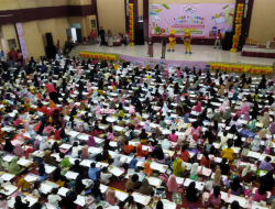 Meriah, Seribuan Anak PAUD Hingga SD Lomba Mewarnai dan Menggambar, Dorong Kreatif Anak