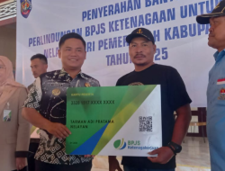 7.146 Petani dan 1.000 Nelayan di Kabupaten Tegal Terima Bantuan Perlindungan BPJS Ketenagakerjaan