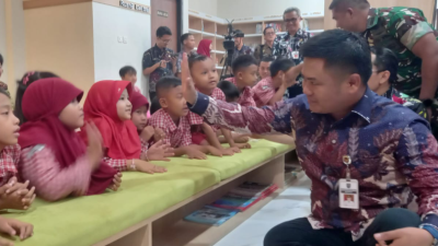 Resmikan Gedung Layanan Perpustakaan Soekarno-Hatta, Bupati Ischak: Jangan Hanya Menjadi Tempat Menyimpan Buku
