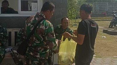 Dukung Kondusifitas, Kami Peduli Berbagi Untuk Aparat Keamanan di KPT Brebes