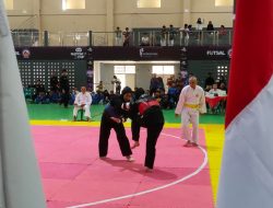 Pelatnas Pencak Silat Uji Coba Lawan Tim Garuda Jelang SEA Games 2025 di Kota Tegal