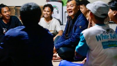 Ahmad Luthfi Sambangi Pos Kamling, Hidupkan Kembali Siskamling dan Semangat Jogo Tonggo