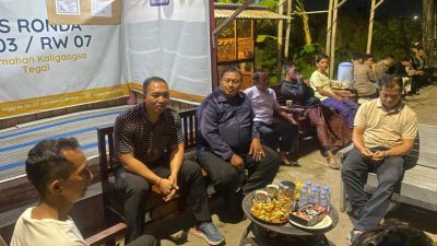 Dekati Warga Tingkatkan Kesadaran Siskamling, Cara Kapolres Tegal Kota Ajak Warga Jaga Lingkungan