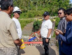 Bupati Ischak Cek Lokasi Jembatan Kalierang, Ini Penjelasannya