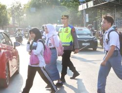 Pengaturan Lalu Lintas Pagi Hari Jadi Fokus, Kapolres Tegal Kota Tinjau Langsung
