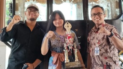 Tessalonika Nathaniella Kurniawan Sabet Juara 3 Lomba Pidato Bahasa Inggris di Jambore Pemuda Tingkat Jateng