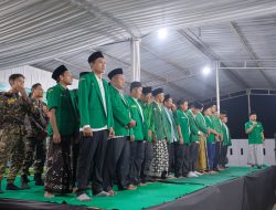 Resmi Dilantik, Ansor Ranting se-Kecamatan Subah Siap Berkhidmah dengan Nyata