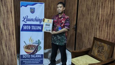 Respon Cepat Laporan Masyarakat, DPUPR Kabupaten Tegal Launching Soto Talang