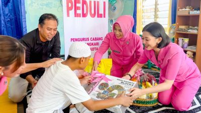 Aksi Sosial Bhayangkari Tegal Kota, Sambut Peringatan Ke-73 HKGB