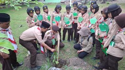 Perhutani Ajak Pramuka Saka Wanabakti Gemar Menanam dan Lestarikan Hutan
