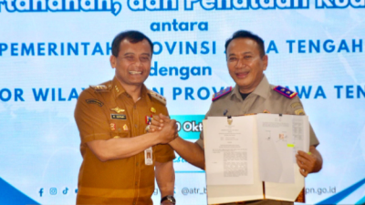 Jaga Ketahanan Pangan, Pemprov Jateng dan BPN Sertifikasi 240 Lahan Pertanian Produktif