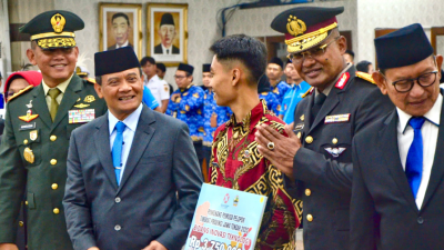 Gubernur Ahmad Luthfi Ajak Berkontribusi dalam Pembangunan Pada Peringata Sumpah Pemuda