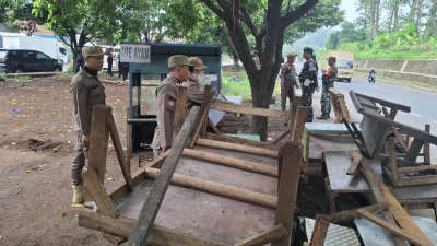 Diduga Jadi Tempat Prositusi, Warung Remang-Remang Ditertibkan  