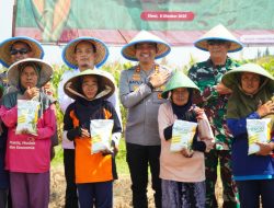 Polres Tegal Tanam Jagung Serentak untuk Dukung Ketahanan Pangan