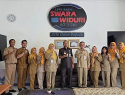 Bupati Pemalang Sambangi LPPL Radio Swara Widuri